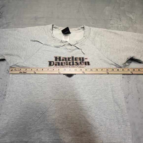 Vintage Harley-Davidson Sweatshirt Mens Large Pullover Bald Eagle Marquette MI 2 - Picture 7 of 10